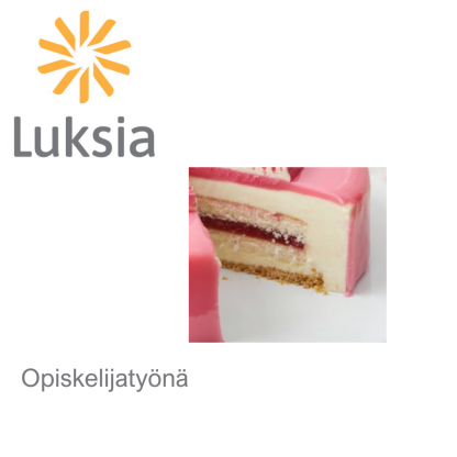 Äitienpäiväkakku 8-10 henk. valkosuklaa-vadelmakakku